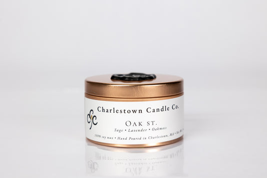 Oak St. – 5 oz Travel Tin